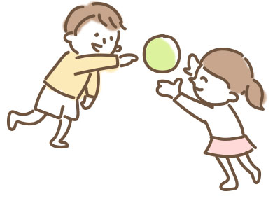 ボール遊び