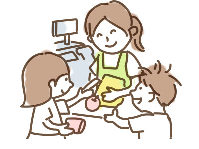 お買い物ごっこ/体験
